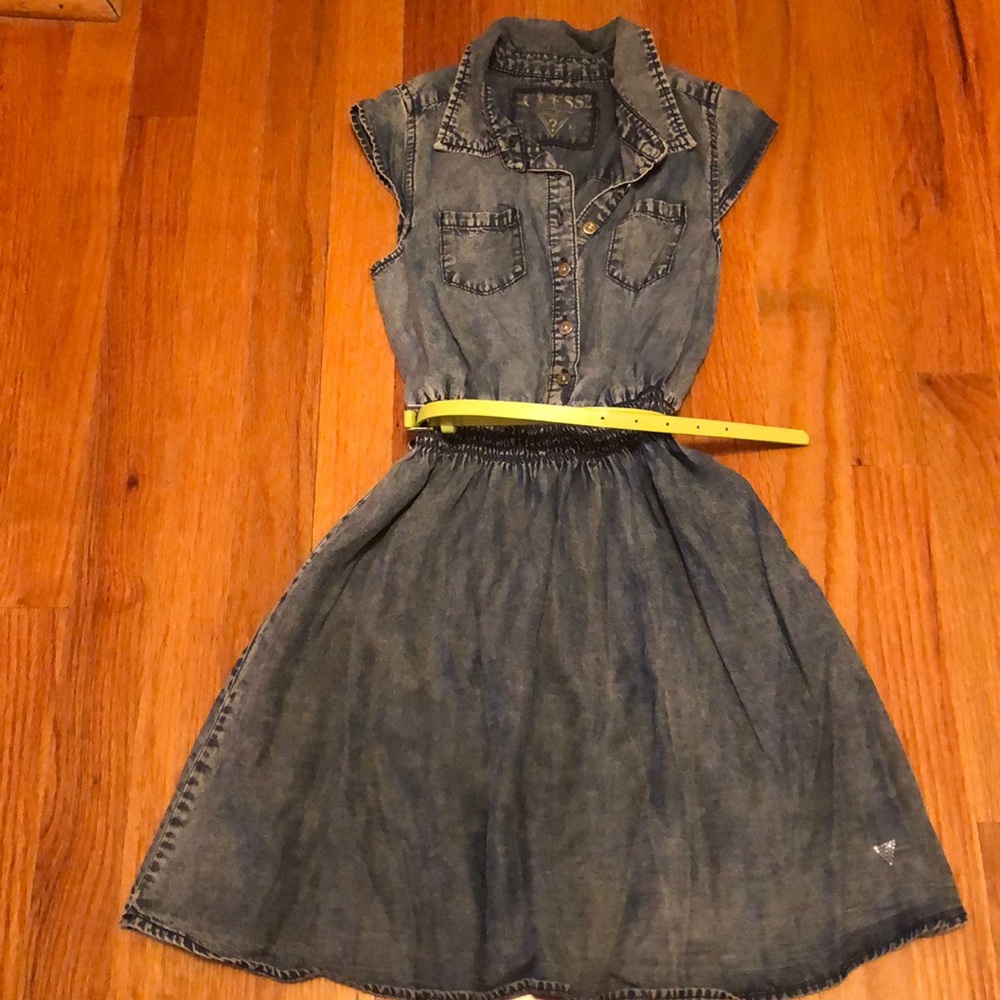 Guess denim dress, little girl’s size 10/12